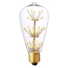 Лампа светодиодная loft it edison bulb e27 3Вт 2700k st64-47led